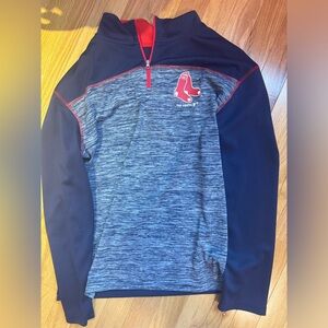 boston red sox quarter zip youth XL